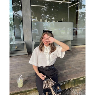 📌 ส่งต่อสินค้าใหม่!! สีขาว มีเชือกผูกโบว์