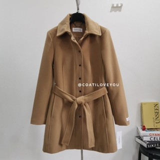 Calvin​ Klein​ Womens​ Snap Zipper Club-collar Coats