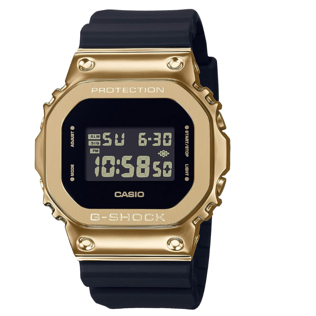 Casio Watch G-Shock [Genuine Japan] Metal Covered GM-5600G-9JF Men's Black/Gold