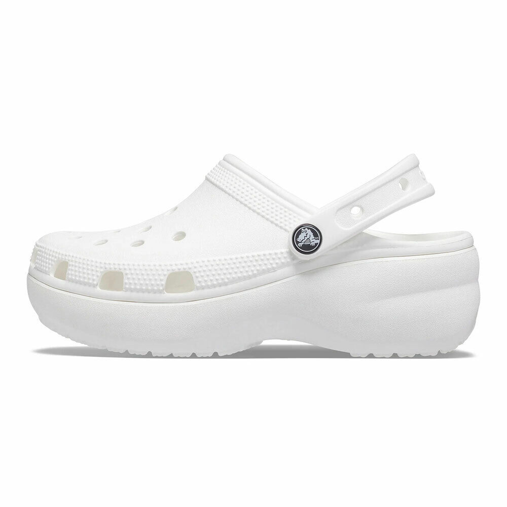 Crocs Classic Platform Clog สีขาว ฮิตสุด แรงสุด รองเท้า ครอคส์ ผู้หญิง พื้นหนา