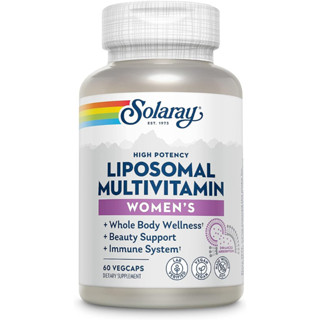 SOLARAY  Liposomal Multivitamin Womens 60 Capsules วิตามินรวมสำหรับผู้หญิง