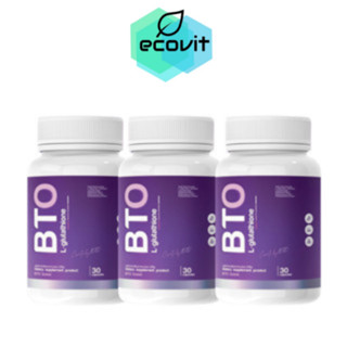 [3 กระปุก] [แพ็คเกจใหม่] BTO L-Glutathione อาหารเสริมบำรุงผิว (30 เม็ด)