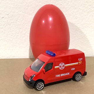 Majorette Renault Master Fire Brigade รถฉุกเฉิน รถดับเพลิง รถพยาบาล ของใหม่ ในไข่