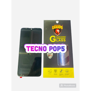 หน้าจอ LCD+ทัชสกรีน Tecno Pop5 แท้ แถมฟีมล์กระจกกันรอย+กาว+ไขควง