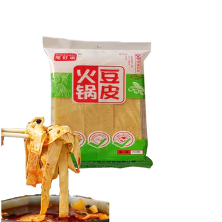 เต้าหู้แผ่น ฟองเต้าหู้ชาบูหม่าล่า พร้อมส่ง ( 火锅豆皮、腐竹 ) ขนาด 120g เต้าหู้แห้ง ฟองเต้าหู้แผ่นใช้สำหรับกินกับชาบูหม่าล่า