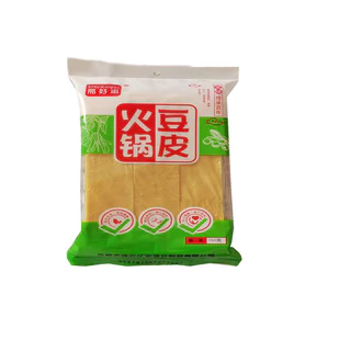 เต้าหู้แผ่น ฟองเต้าหู้ชาบูหม่าล่า พร้อมส่ง ( 火锅豆皮、腐竹 ) ขนาด 120g เต้าหู้แห้ง ฟองเต้าหู้แผ่นใช้สำหรับกินกับชาบูหม่าล่า