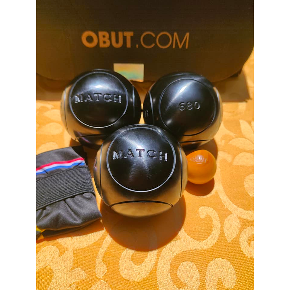 เปตอง โอบุทแมท OBUT MATCH ลายวงกลม ลูกเปตองนำเข้าจากฝรั่งเศส