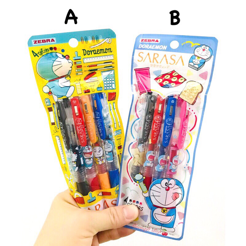 เซตปากกา Sarasa Doraemon