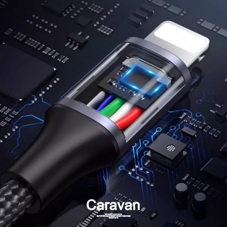 Caravan Crew for ไอโฟน to Type-C สายชาร์จเร็ว สายชาร์จ สายชาติเร็ว type C Cable - รูปที่ 5