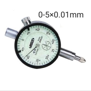 ไดอัลเกจ 5มม ความละเอียด 0.01มม Compact Dial Indicator 0-5mm×0.01mm INSIZE 2311-5 อินไซส์