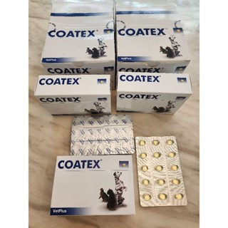 วิตามิน COATEX บำรุงขน ผิวหนังสุนัข แมว Exp 01/2024