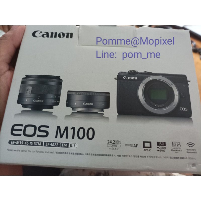 Canon EOS-M100 พร้อมเลนส์