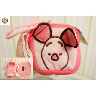กระเป๋าเหรียญใส่กระจก Just Piglet (ลิขสิทธิ์แท้✅✅✅มีมอก.) 📍ราคาชิ้นละ 149บาท ขนาด•••&gt; 4นิ้ว