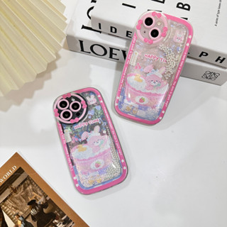 สินค้าพร้อมส่ง ⭐️ เคสโทรศัพท์ เคส เคสมือถือ เคสตู้กระต่ายชมพู TPU-S1317