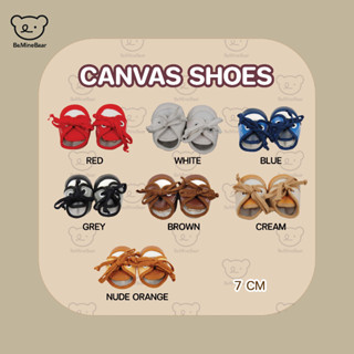 Canvas Shoes รองเท้าผ้าใบ ขนาด 7 เซนติเมตร