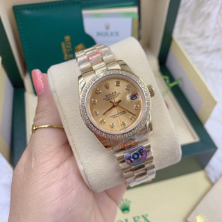 RO นาฬิกาข้อมือผู้หญิง  Datejust 31 mm ระบบออโต้ นาฬิกาแฟชั่น