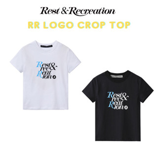 พร้อมส่ง Rest and Recreation เสื้อครอป RR LOGO CROP TOP