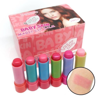 ลิปบาล์มเปลี่ยนสี Tanako Babyskin Magic Lip Balm (มีให้เลือกสีแท่ง6สี)