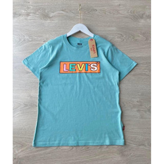 ✰ สินค้ามือหนึ่ง ✰ #LEVIS  #เสื้อยืดสีฟ้า