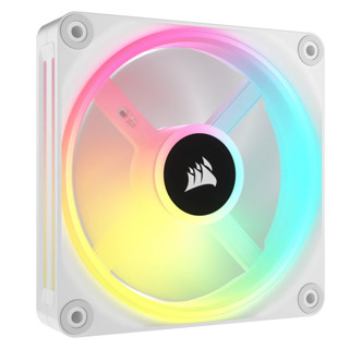 Corsair iCUE Link QX120 RGB White 1x120mm Single Pack PWM 2400RPM Fan