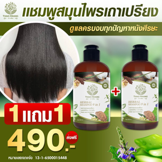 โปร 8.8  สุดค้ม ส่งฟรี 🔥แชมพูเถาเปรียง ปัญหา รังแค คัน เชื้อรา สะเก็ดเงิน ผมบาง ผมร่วง สมุนไพรไทยส่งฟรี❗️ของแท้100