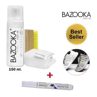 โค้ดZKBSEP9ลดทันที65 Bazooka Cleaner Pro1 with Midsole Protector (ชุดทำความสะอาด+ปากกากันเหลือง)