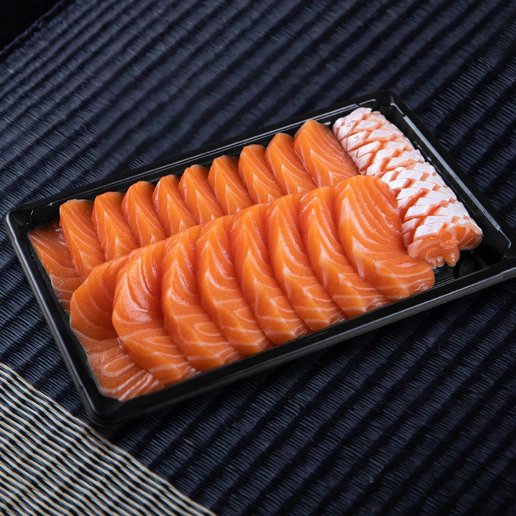 Norwegian Salmon Sashimi แซลมอนซาชิมิ