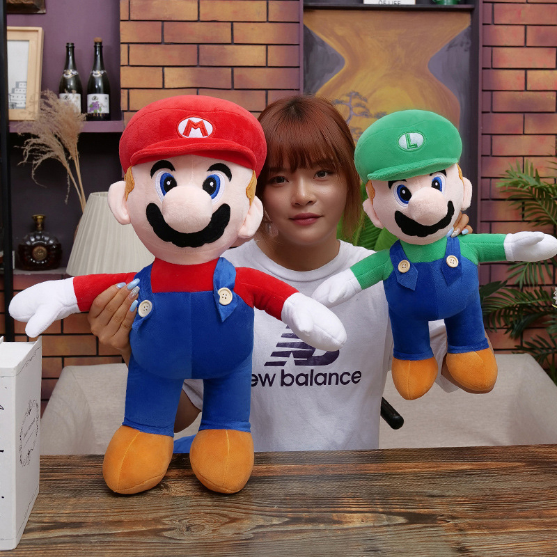 ✨พร้อมส่ง✨ตุ๊กตา super mario doll 40cm