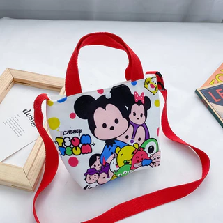 กระเป๋าสะพายข้าง V5 กระเป๋าMINI สำหรับเด็ก ลายการ์ตูนน่ารักๆ สไตล์เกาหลี พร้อมส่งจากไทย
