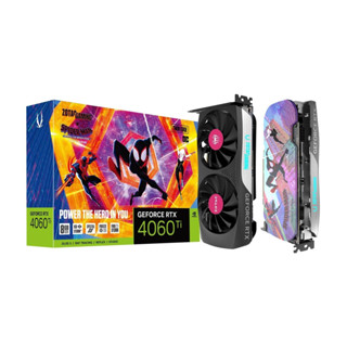 ZOTAC GAMING GeForce RTX 4060 Ti 8GB Twin Edge OC SPIDER-MAN™: Across the Spider-Verse Bundle (การ์ดจอ)