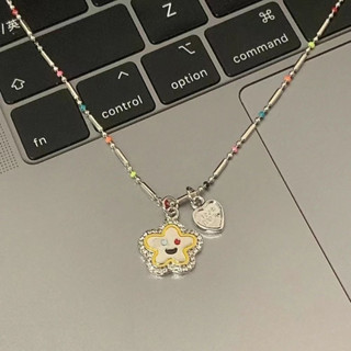 🛒🎧 สร้อยคอพร้อมจี้ เครื่องประดับสร้อยคอ ลายน่ารักมุ้งมิ้งเด้อออ ต้องมีแล้วว💗