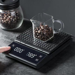 เครื่องชั่งกาแฟ 3kg/0.1g ตาชั่งดิจิตอล พร้อมตัวตั้งเวลา Coffee scale