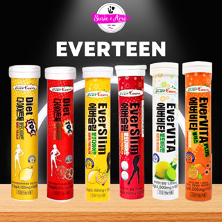 Everteen EverSlim Foam Vitamin Lemon flavor / Garcinia / Diet Toc (4,100mgx18Tablets)