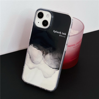 เคสควันสีดำ splash ink เคสไอโฟน พร้อมส่ง เคสสำหรับ IPHONE CASE 11-14PROMAX