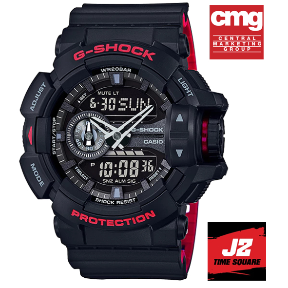 แท้แน่นอน 100% ออกใหม่กับ G-SHOCK GA-400HR-1A อุปกรณ์ครบทุกอย่างพร้อมใบรับประกัน CMG