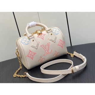 กระเป๋าสะพายข้าง #lvSPEEDY//BANDOULIERE BAG พร้อมส่ง เนื้องานสวยหนังสวยอะไหล่สวยมาก งานดีที่สุด