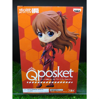 (ของแท้ สีA) Q posket อาซึกะ แลงเลย์ อีวานเกเลี่ยน Q Posket Evangelion Plugsuit Style - Asuka Langley Ver.B