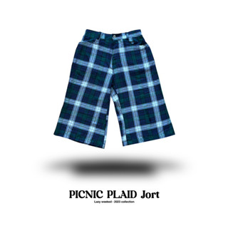 PLAID JORT (กางเกงขาสามส่วน)