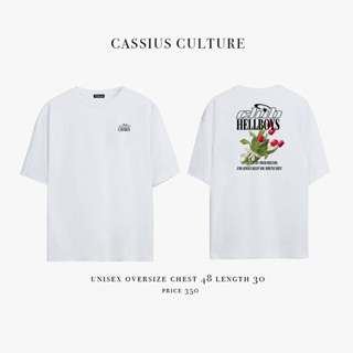 CASSIUS PREMIUM COTTON OVERSIZE เสื้อยืดสกรีนลาย พรีเมี่ยม hellboys