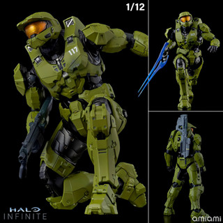 Figma ฟิกม่า Halo Infinite เฮโลอินฟินิต Master Chief John 117 มาสเตอร์ ชิฟ ทหาร คอมมานโด 1/12 Mjolnir Mark VI Spartan II