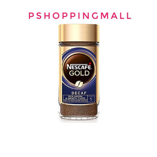 nescafe gold decaf rich and smooth 200g เนสกาแฟโกลด์ กาแฟสำเร็จรูปสกัดคาเฟอีนออกฟรีซดราย