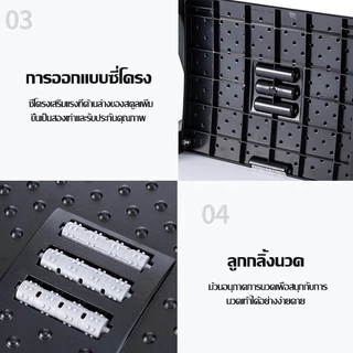 ที่พักเท้า วางเท้าใต้โต๊ะ ที่วางเท้าเพื่อสุขภาพ ที่วางเท้าพกพา เกาเท้า สำหรับออฟิศผู้สูงอาย ปรับระดับสูงต่ำได้ 6 ระดับ