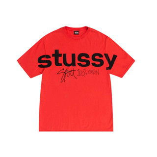 Stussy Sport 100% Pigment Dyed Tee (TOMATO)