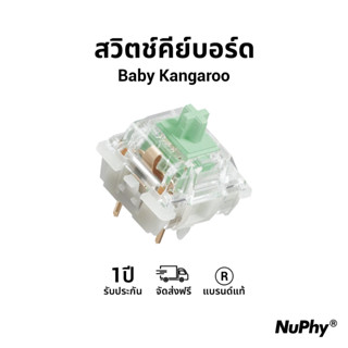 สวิตช์คีย์บอร์ด Gateron Baby Kangaroo Switches (110Pcs)