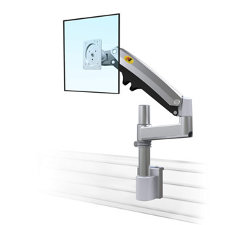 แขนมอนิเตอร์แบบหมุนได้ NB North Bayou Partition Rail Mount Full Motion Swivel Monitor Arm with VESA 75 100