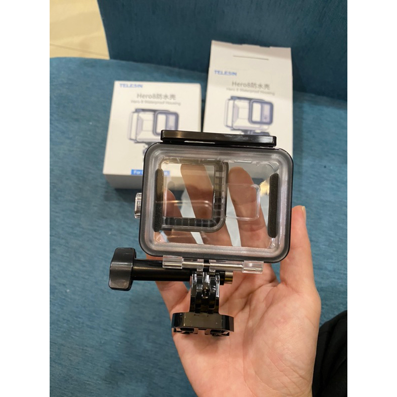 TELESIN เคสกันน้ำ waterproof สำหรับ Gopro 8