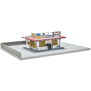 N Gauge 1/150 Diorama 🧩 Tomytec The Building Collection 144-2 Midtown Bus Station 2 โมเดลสถานีรถบัสประจำทาง ใหม่พร้อมส่ง