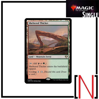 [MTG][Single][CMM] Sheltered Thicket ระดับ Rare [ภาษาอังกฤษ]