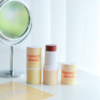 Mamusi Summer Blush🧡 (Blush Stick) พร้อมจัดส่งในไทย 3 IN 1 ทาได้ แก้ม ปาก ตา🧡