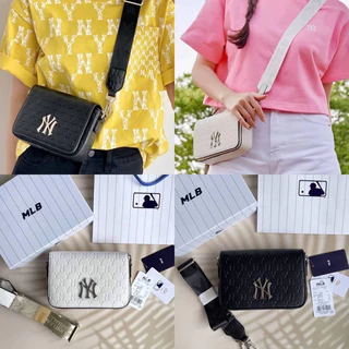 จัดโปร!!!!พร้อมส่ง วันนี้เท่านั้นรวมกระเป๋าสะพาย mlb ใส่โทรศัพท์ได้❤️ พร้อมกล่อง ลิ้งค์ใหม่(โพสต์เก่ายอดขายกว่า 4++)